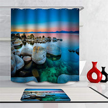 LIYAN Combinazione Bagno. Immagini Chiare E Colori Vivaci Rendono Il Tuo Bagno Pieno di Vita. Accessori da Bagno. Lago Calmo.