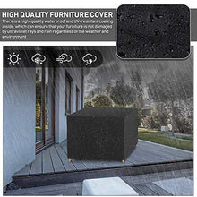 Giardino Table Cover, Protective Cover impermeabile rettangolare da giardino Copertura Mobili per Mobili da giardino Tabelle Insiemi