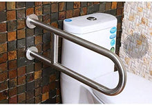 Maniglioni da Bagno Bagno Grab Bar Anziani Antiscivolo con Sedia a rotelle Bagno corrimano di Sicurezza Ferro di Cavallo Ringhiera Vasca da Bagno Balance Assist Bar Accessori da Bagno (Size : 60cm)
