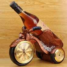 LXH-SH Cremagliera del Vino Nana Wine Rack Artigianato Resina Orologio Moto Europee più Fredde Vino Vino Rack Ornamenti Decorativi scaffali Vino contatore