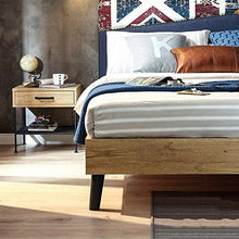 FEANG Tavolo da Comodino in Legno Tavolo da Comodino da Tavolo Comodino con cassetti e ripiano di stoccaggio, mobili Multiuso per Camera da Letto
