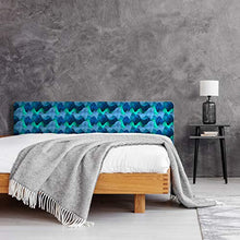 MEGADECOR - Testiera per letto in PVC, 10 mm, decorativa, economica Design con le onde del mare