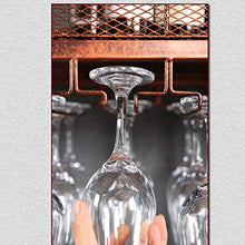 KITER Portabottiglie per Vino Portabicchieri a Muro per Vino Rosso Portabicchieri a Muro per Cucina per la casa (Dimensione : Black)