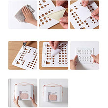 MYHZH Multistrato Medicina Box, può Essere a Parete e Portatile, di Grande capacità Portatile out-Patient Box Medica, Famiglia Emergenza Medicina Storage Box,Blu