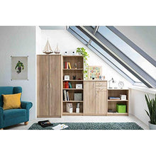 DEINE TANTE EMMA 002645 Kiel 3A - Comò con 2 ante e 2 cassetti, 74 x 111 x 35 cm, colore: Bianco