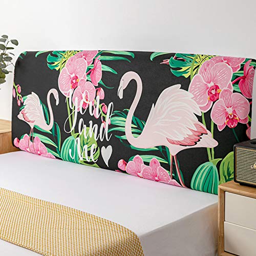 Copertura Testata Letto Matrimoniale/Fodera Testata Letto Elastica Protezione Testata Letto Elastico All-inclusive Copri Testata Letto Matrimoniale,AL-180cm