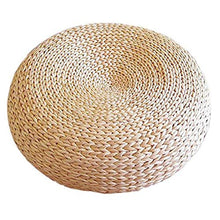 mysticall Stile Giapponese Sedia Rotonda stuoia di Seduta Cuscino Erba Cuscino Addensare Cuscino Tatami Cuscino di Paglia stuoia per la casa Auto Ufficio Giardino Patio Esterno Decor, 45 15 cm