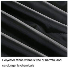 LKHF Fodera per Sedia sospesa, Fodera Protettiva per Sedia da Esterno con Cerniera, Resistente al 100% Impermeabile 700D Oxford Altalena a Uovo, Fodera Invernale 190x115cm (Nero)