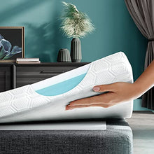 Wendre Materasso Topper Matrimoniale Memory Foam e Rigido Schiuma Dura 2in1| Topper Correttore Materasso Matrimoniale 7 cm Una Piazza e Mezza | Rinfrescante e Anallergico Topper Matrimoniale 160x200