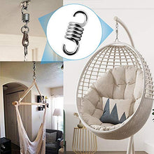 Amaca Swing Hanging Chair Ganci Hardware Molle Kit per Patio Portico Yoga Swing Heavy Duty Decorazione 800 libbre…