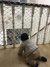Rete Protettiva,Rete a Fune Rete Di Balcone Giardino Storage Luggage Cargo Corda Net Nylon Net Gattier,per Ringhiera Scale Proteggere Recinzioni Piante Recinto Trellis Party Foto Appeso,3" 5/16"