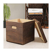 MAHFEI Pouf Poggiapiedi Sgabello di Stoccaggio Cambia Panca for Scarpe Tronco di Archiviazione Multifunzione Produzione di Tronchi Forte capacità Portante con Coperchio, 2 Colori