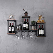 WEI-LUONG Parete Wine Rack Magazzinaggio di Vino Bottiglie Holder Ripiani unità Wine Rack