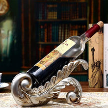 No brand per mensola SyLeaf Forma Creativa scaffale del Vino Rosso del Supporto dello scolo Rack Bottiglia Ornament Resina della Decorazione della casa