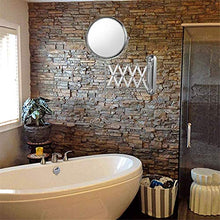 Specchio Rotondo A Muro Controluce LED, Specchio per il trucco a parete a LED a cordone con ingrandimento 1x / 10x, specchio per il trucco per il trucco di ingrandimento Specchio per il trucco a paret