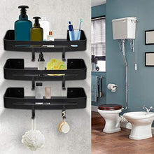 Scaffale per asciugacapelli Scaffale per WC multiuso a parete, Scaffale per bagno, Cucina resistente per bagno(Three layers)
