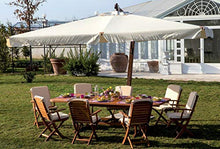 PiuShopping OMBRELLONE da Giardino Esterno PALO DECENTRATO Laterale, in Legno Pregiato 3X3