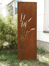 Zen Man 101549 - Paravento da giardino in metallo, 150 x 50 cm