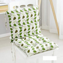 XHNXHN Cuscino per Sedile da Esterno per Interni Cuscino per Sedia con Schienale Traspirante Cuscino per Cuscino per Sedile da Patio Profondo di Ricambio Morbido con Lacci-Verde 40x40cm (16x16In)