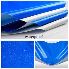AT Teloni Impermeabili Incatramata Blu Outdoor Plastica Parasole Protezione Solare Tenda da Campeggio Di Copertura Mobili Semplici Car Cover Bu / 5X5M