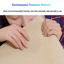 WXQIANG Giardino Parasole Panno, Protezione UV Ombra Panno, Easy Setup Copertura della Volta della Maglia con Gommini di Protezione, for Patio/Porch/Serra Protezione Solare, Isolamento Termico