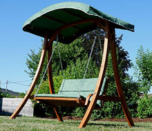 SAS Progettazione Dondolo Giardino Altalena Amaca Modello di larice di Legno Modello: Rio-Verde di AS-S