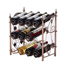 LHQ-HQ cremagliera del Vino cremagliera del Vino del Ferro Esposizione Domestica cremagliera Soggiorno Vino Bar Rack cremagliera a più del Vino della Bottiglia espositore da Tavolo battuto