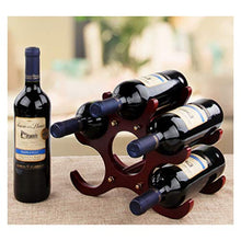 jiji Portabottiglie per Vino Scaffale per Vino in Legno Scaffale per Vino da appoggio e da appoggio per Cucina, Sala da Pranzo, Armadio per dispensa, espositore per Bar Scaffale per Vino (Color : B)