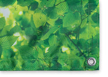 Deco4Me - Telo Protettivo per Balcone, 90 x 300 cm, Colore: Verde