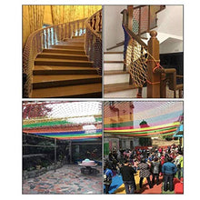 JRYⓇ Home Rete di Sicurezza per Bambini Rete da Arrampicata, Reti per rimorchi da carico, Arrampicata su Roccia ， Reti di Sicurezza per Bambini, Rete di Protezione per balconi per Scale