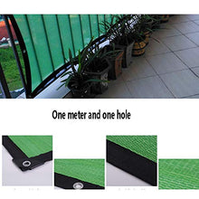 Rete Ombreggiante 85% di polietilene protezione solare Ombra Panno Verde Anti-UV Utilizzato for la copertura vegetale Balcone giardinaggio Patio Telo Ombreggiante ( Color : Green , Size : 4x5m )