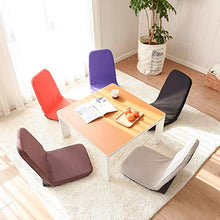 SMC Giapponese Lazy Couch Pieghevole Piccolo Divano Letto Singolo bay Window Bedrest Sedia (Color : Brown)
