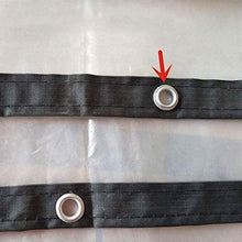 Vele parasole LQ Antipioggia Panno Spesso di plastica Trasparente Telo Impermeabile Panno Poncho di plastica Panno Linoleum incatramata Crop Serra (Size : 5m*6m)