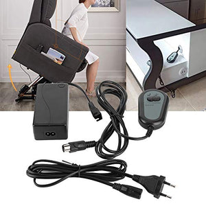 Zerodis Telecomando, Controller per Poltrona Massaggiante a 5 Pin Esteso e Riavvolto, Controller di Sollevamento per Divano Elettrico, Reclinabili e Seggiole