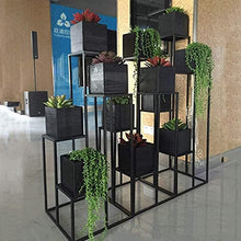 N/Z Home Equipment Flower Rack Modern Minimalist Iron Ladder Flower Rack Creative Multilayer Balcony Floor Plant Shelf European Modern Living Room Indoor Display Stand 40 * 40 * 100CM