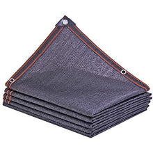 Senza marchio DANDAN Rete per Ombrellone Perforato Protezione Solare Rete Crittografia Ispessimento Isolamento Termico Rete Esterno/Casa/Patio/Ombreggiatura del Tetto Nero A 6 Pin (Size : 4 * 8m)