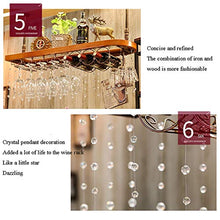 JHGJBJ Titolare vitivinicolo Europeo Ottone cremagliera Hanging bancone del Bar a casa armadietto del Vino di Vetro di Vino Upside Down Titolare Calice (Size : 80cmx28cm)