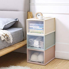 Armadio per organizer portatile Singolo Stacking cassetto dell'organizzatore di immagazzinaggio Unità for la camera da letto dei bambini Sala giochi Study Room Ingresso Corridoio Facile da montare ext
