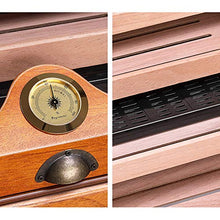 Minmin Cigar Box Mellow Legno di Cedro grande capacità professionale Humidor Cigar fumo di sigaretta Caso Rosewood, 330x290x275mm accessori del sigaro (Size : 330x290x275mm)