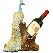 ZGQA-GQA Decorazioni di Arte del mestiere del Pavone Soggiorno Regalo Cooler Decorazione Vino Vino Rack casa Matrimonio Creativo