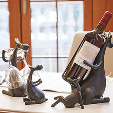 LHQ-HQ Bottiglia di Vino Wine Rack Rack Soggiorno Creativa Wine Rack casa Bottiglia di Vino Rack Decoration Arredamento Resina Wine Rack Animal Crafts