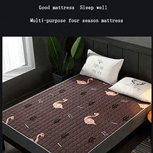 WANGT Pieghevole Materasso Futon,Addensare Caldo Materassi Letto Futon Fibra Poliestere It Can Be Used Throughout The Season,E-200 * 220cm