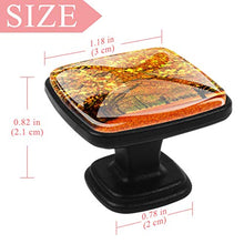 Acero d'autunno 4 PCS Pomelli per Porta, Pomolo per Mobile, Pomelli per Mobili con Viti, Maniglia per Armadietto, Pomelli per Porta, Pomelli per Cassetti per Porta, Armadio, Cassetto e Credenza