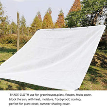 Occhielli del Panno Ombra di Sunblock di 85%, Rivestimento Reticolato della Maglia Leggera for La Pianta del Fiore del Giardino della Serra (Size : 3x6m)