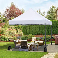 Yaheetech Gazebo 3x3 M Pieghevole Giardino Impermeabile Tendone da Sole Ombreggiante Terrazzo Esterno Bianco Richiudibile in Acciaio Robusto Telescopico da 227 a 245 cm Eventi Feste con Borsa a Ruote