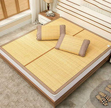 WANGT Materassino Imbottito per Materasso di Raffreddamento Bamboom, Materassino Estivo Pieghevole Double-Face, Materassino Imbottito Estivo Smooth Cooling