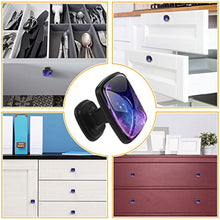 Nebulosa Viola Spazio Pomelli per Porta Set di 4 Pomelli per Mobili Manopole per Cassetti Cucina Armadio Vetro