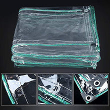 MTYLX Teloni, Multiuso Incatramata-Incatramata Addensare Trasparente Balcone Rain Curtain Plastica in Pvc Panno Camping Oilcloth Tarp Impermeabile,1.4 2M *