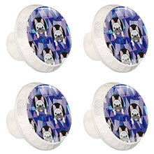 Bulldog cane animale 4 PCS Pomelli per Porta, Pomolo per Mobile, Pomelli per Mobili con Viti, Maniglia per Armadietto, Pomelli per Porta, Pomelli per Cassetti per Porta, Armadio, Cassetto e Credenza