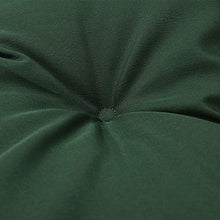 Beenle-Icey Cuscino Imbottito Per Panca Da Giardino A 2 Posti, Cuscino Con Schienale Per Panca, Spazioso Comodo E Spesso, Per Mobili Da Giardino Altalena E Interni 100*100*10cm (Verde scuro)